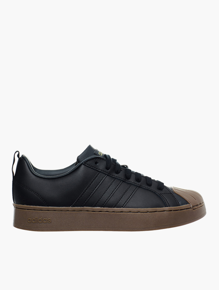 MyRunway | Shop adidas Black Streetcheck Cloudfoam Court Low Core
